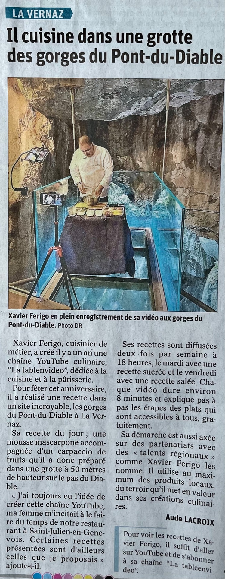 Vidéo insolite dans le vide !!! A 50 mètres de hauteur...